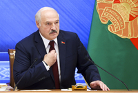 Běloruský prezident Alexander Lukašenko.