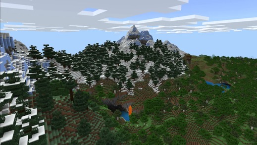 Minecraft obdržel velkou aktualizaci měnící tvorbu terénu.