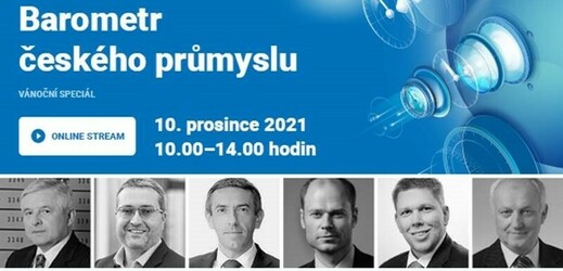 Barometr českého průmyslu: vánoční bilance vývoje roku 2021