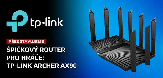 Wi-Fi nad kabel? Router TP-Link Archer AX90 se tomu přibližuje.