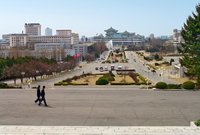 Pchjongjang - hlavní město Severní Koreje.