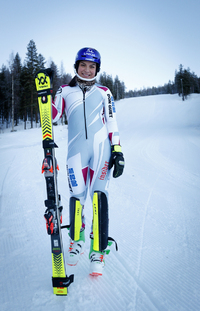 Česká lyžařská reprezentantka Martina Dubovská.