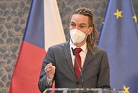 Ministr pro místní rozvoj a digitalizaci Ivan Bartoš (Piráti).