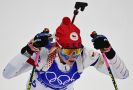 24. zimní olympijské hry v Pekingu 2022. Biatlon vytrvalostní závod 15 km ženy, 7. února 2022, Čang-ťia-kchou. Markéta Davidová z ČR.