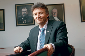 Prezident České lékařské komory Milan Kubek.