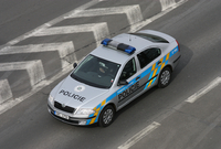 Služební vůz Policie České republiky (ilustrační foto).