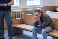 Odvolací soud projedná případ recidivisty Pavla Brože, který si má odpykat 26 let vězení za vraždu těhotné ženy na Prachaticku, 6. dubna 2022, Vrchní soud v Praze.