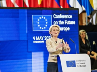 Předsedkyně Evropské komise Ursula von der Leyenová.