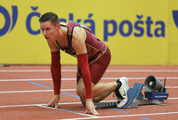Český rekordman na 400 metrů Pavel Maslák.