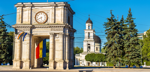 Vítězný oblouk v Kišiněvě, Moldavsko (ilustrační foto).