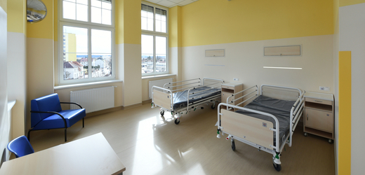 Nemocniční pokoj na psychiatrickém oddělení (ilustrační foto).