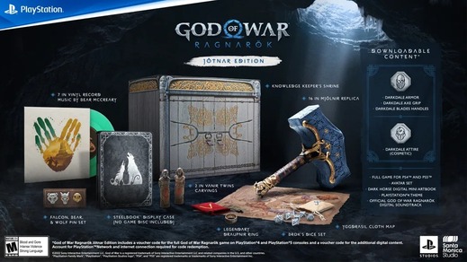 God of War: Ragnarok vyjde v listopadu, známe obsah speciálních edic