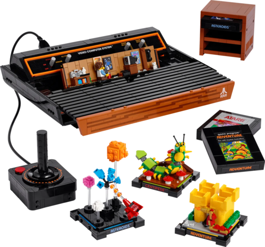 Sestavte si Atari 2600 ze stavebnice LEGO, nová sada dorazí už v srpnu.