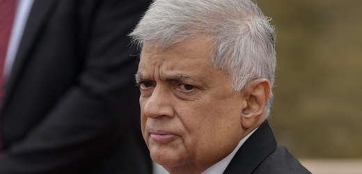 Nový prezident Srí Lanky Ranil Vikremesinghe.