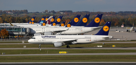 Letouny německých aerolinek Lufthansa (ilustrační foto).