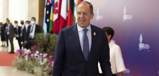 Ruský ministr zahraničí Sergej Lavrov. 