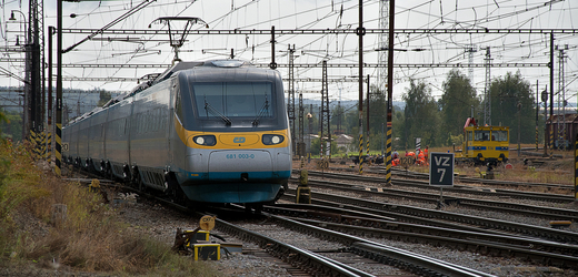Vlak Českých drah (ilustrační foto).