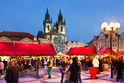 Vánoční trhy na Staroměstském náměstí v Praze (ilustrační foto).