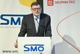 Ministr finací Zbyněk Stanjura hovoří na dvoudenní celostátní finanční konferenci, kterou pořádá Svaz měst a obcí ČR, 8. prosince 2022, Praha.