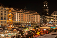 Vánoční trhy v Drážďanech (ilustrační foto).