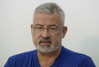 Předseda školských odborů František Dobšík.