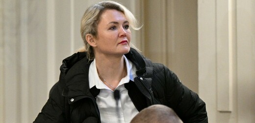 Jana Nagyová u soudu.