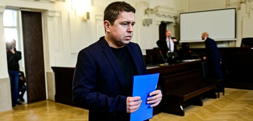 Andrej Babiš mladší u soudu.