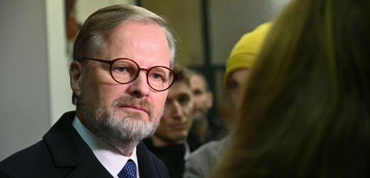 Český premiér Petr Fiala (ODS).