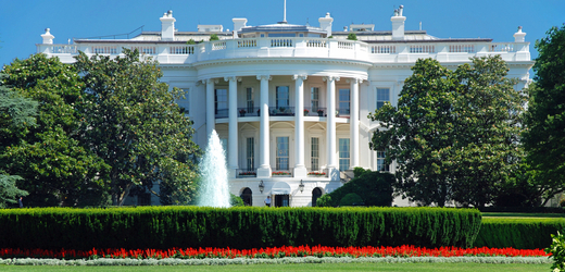 Bílý dům ve Washingtonu DC.