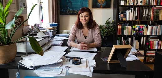 Spisovatelka Kateřina Tučková.