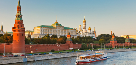 Moskevský Kreml při západu slunce (ilustrační foto).