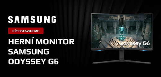 Chytrý herní monitor Samsung Odyssey G6 skrývá víc, než se na první pohled zdá.