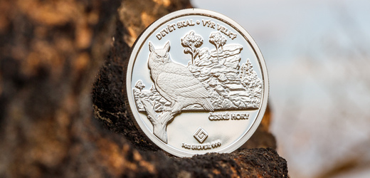 Nová mince Golden Gate přispěje na ochranu ptactva na Vysočině
