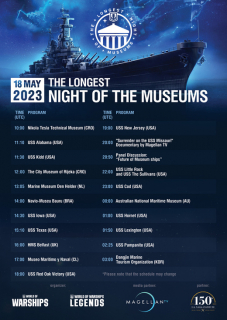 World of Warships se vrací již třetím rokem na Longest Night of Museums s dvoudenním živým streamem