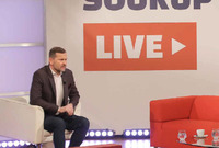 Jaromír Soukup v pořadu Jaromír Soukup Live a jeho hosté.