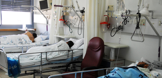 V nemocnici Šífa je dle Světové zdravotnická organizace hospitalizováno na 300 pacientů
