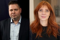 Ondřej Ceé a Radana Labajová.