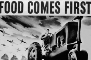 Americký propagandistický plakát z druhé světové války.