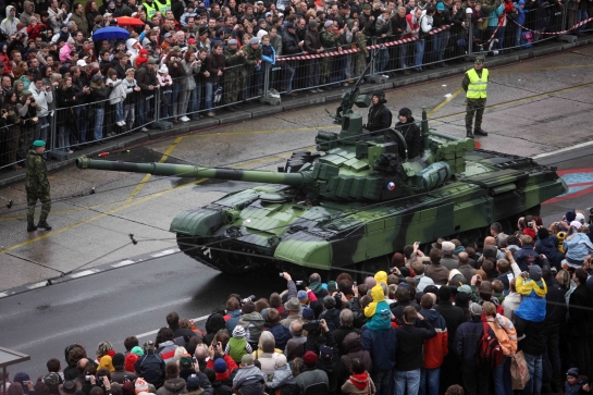Nejmodernější český tank T-72 M4 CZ (Foto: Jan Zatorsky)