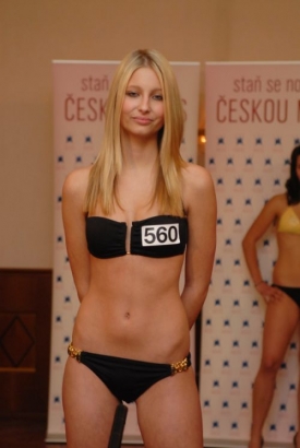 Semifinalistka Klára Rychtaříková.