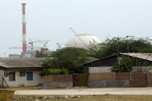 Jaderná elektrárna v Búšehru.