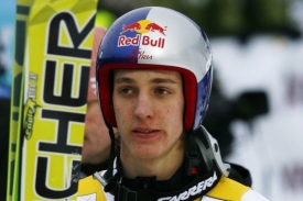 Vítěz Světového poháru skokanů na lyžích Gregor Schlierenzauer.