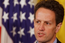 Ministr financí USA Timothy Geithner.