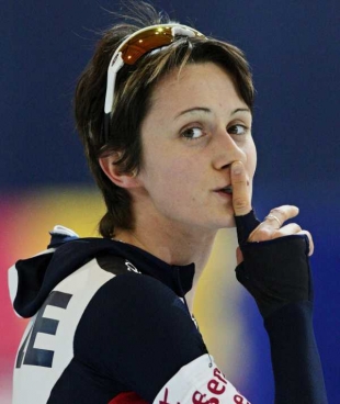 Rychlobruslařka Martina Sáblíková, medailový trumf Česka pro Vancouver.