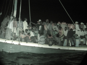 Lodě přeplněné imigranty často končí na dně moře.