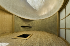 Čajový domek od architekta Davida Maštálky.