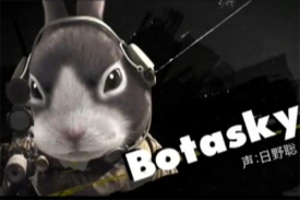 Americký bojový králík v japonském animovaném filmu Cat Shit One