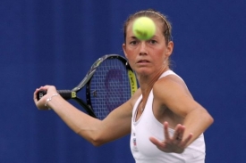 Klára Zakopalová porazila první tenistku světa.