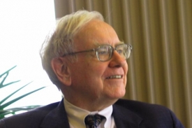 Druhý nejbohatší muž světa Warren Buffet.