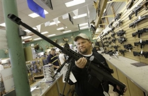 Po Obamově vítězství ve volbách stoupl prodej zbraní.